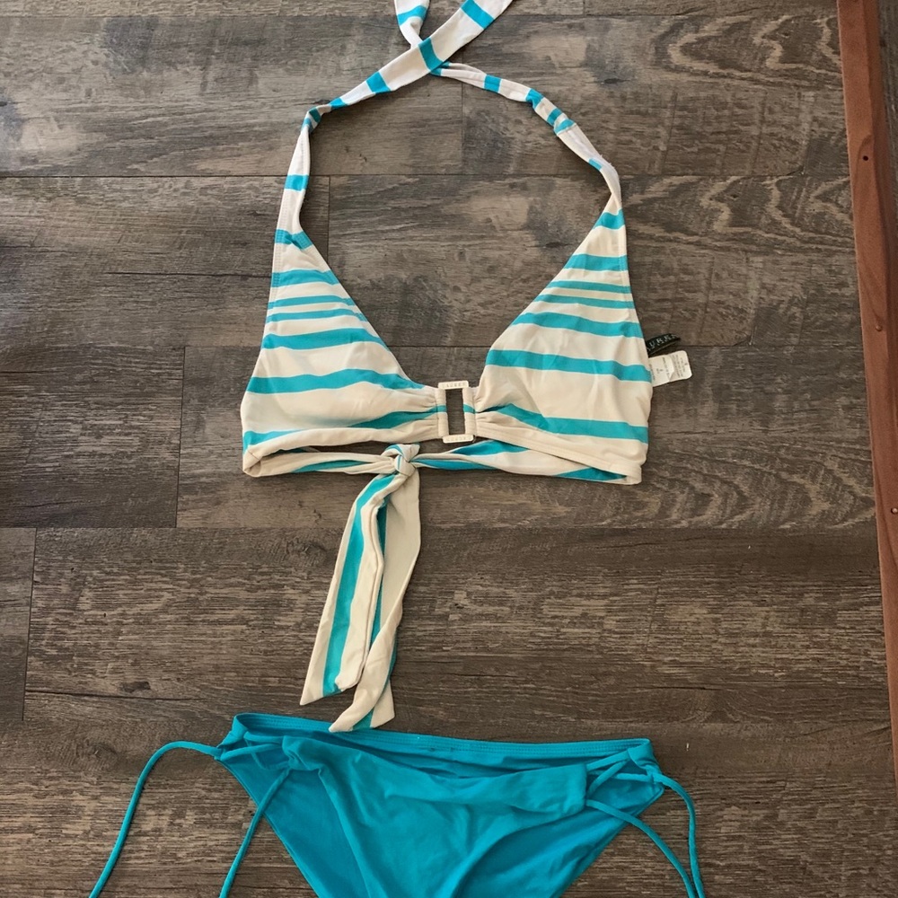 Lauren Ralph Lauren swim suit blue